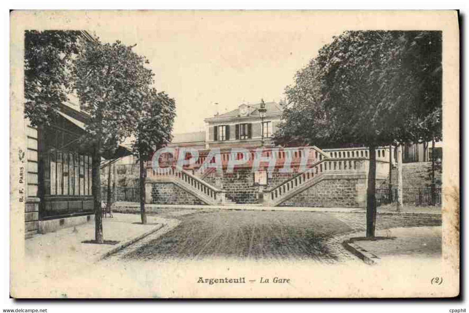 CPA Argenteuil La Gare