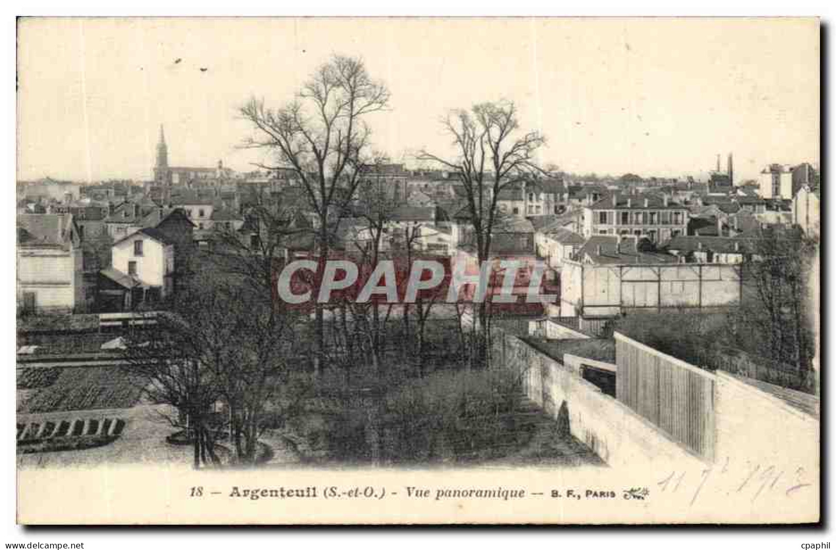 CPA Argenteuil Vue Panoramique