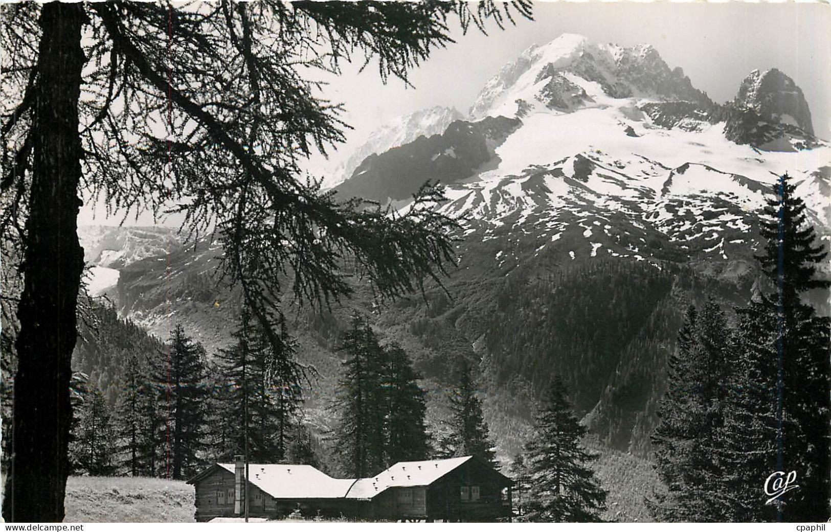 CPA ARGENTIERE-LE Col des Montets .Laiguille Verte et le Dru