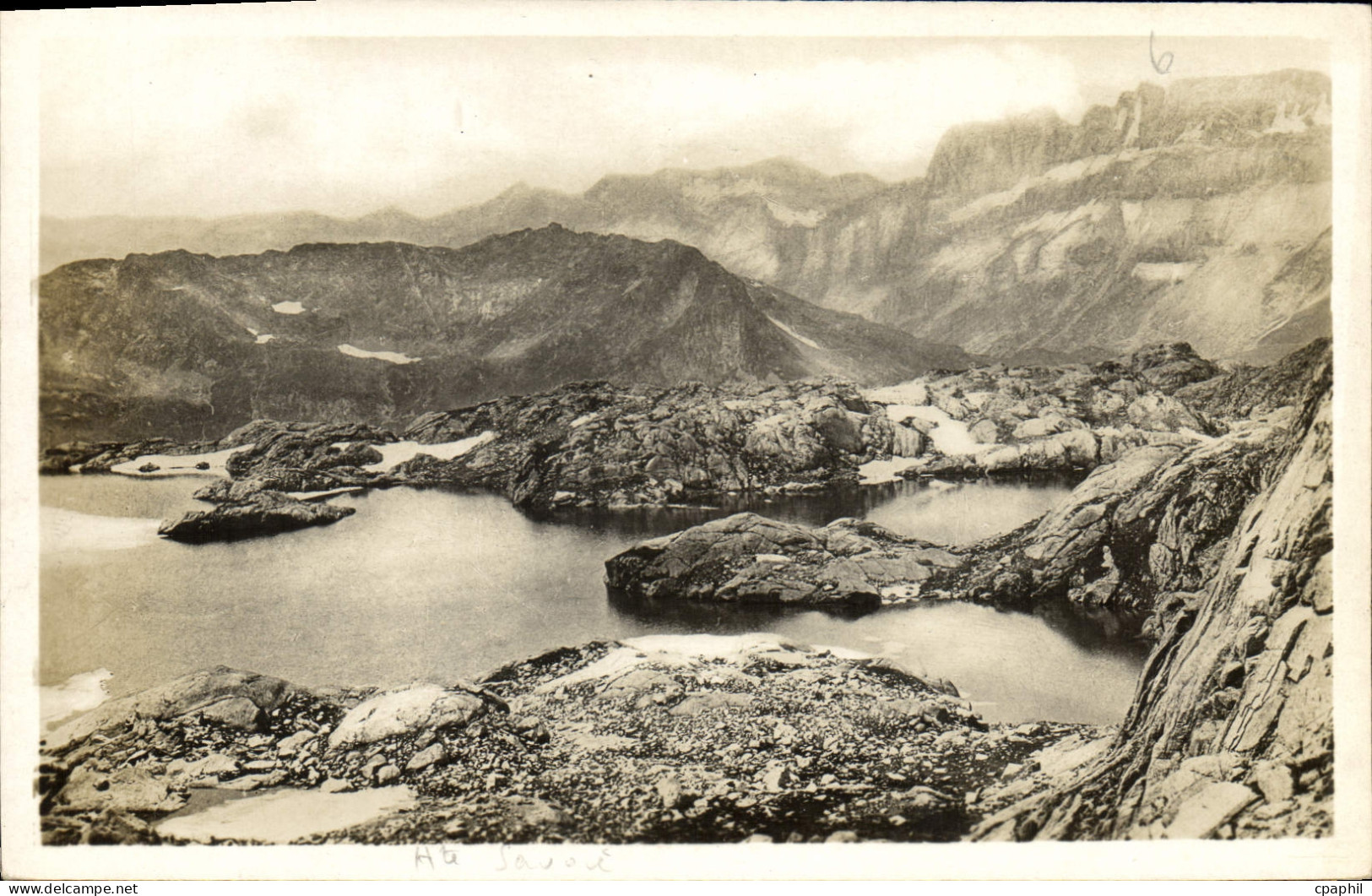 CPA Argentieres Le Lac Cornn et la Chaine du Fiez