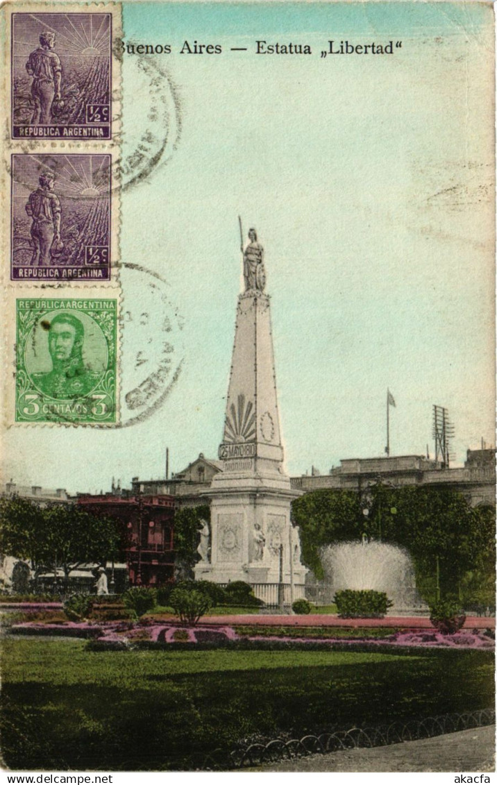 CPA ARGENTINA BUENOS AIRES Estatua Libertad (787364)