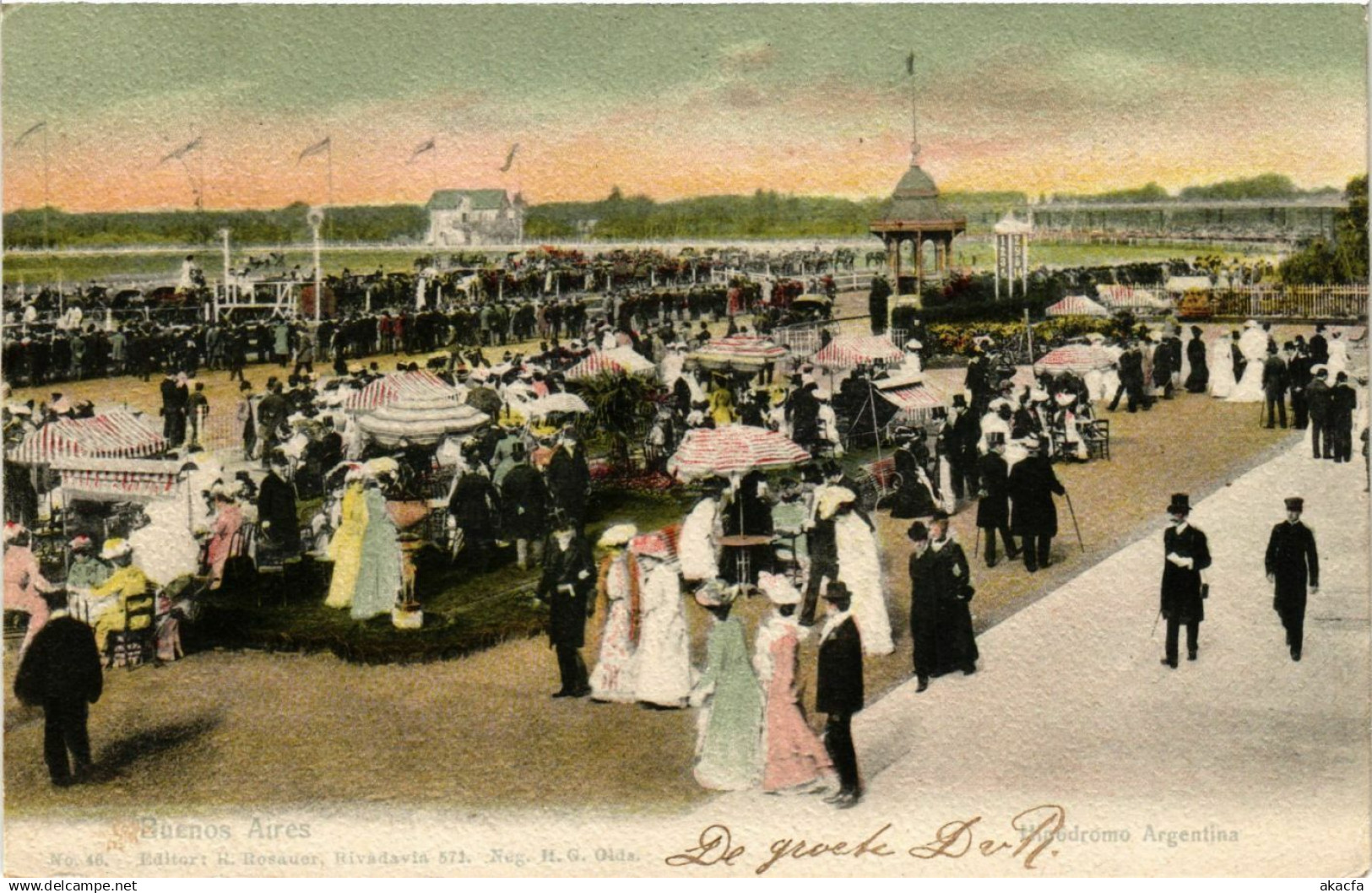 CPA ARGENTINA BUENOS AIRES Hipodromo Argentina (787521)