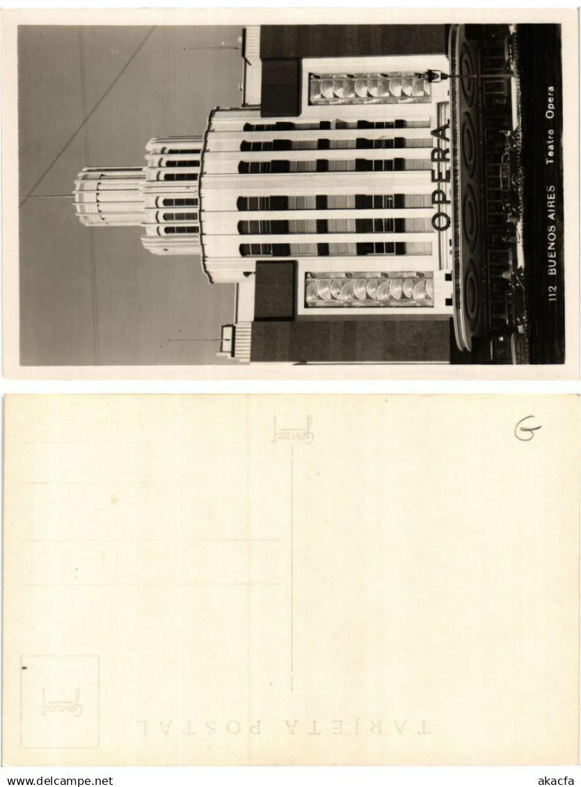 CPA ARGENTINA-Buenos Aires, Teatro Opera (349380)
