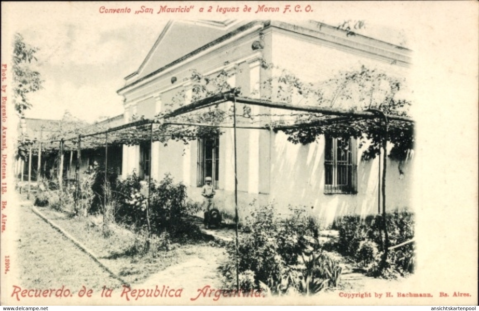 CPA Argentinien, Convento San Mauricio a 2 leguas de Moron FCO