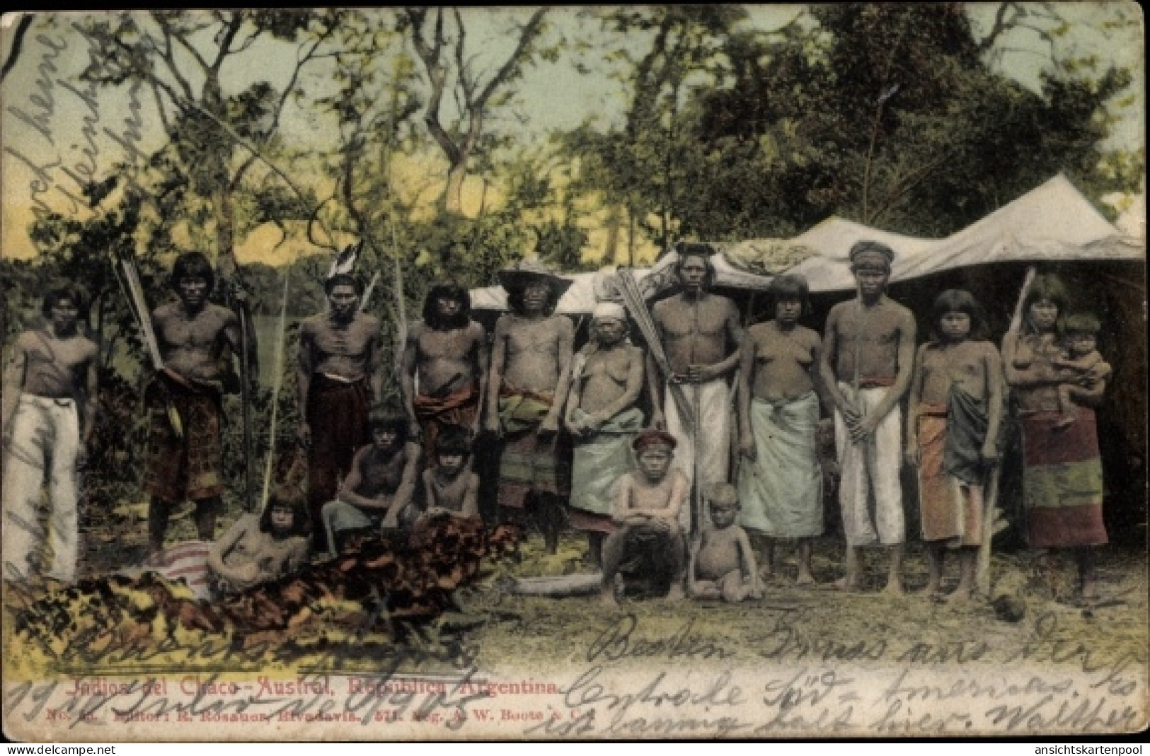 CPA Argentinien, Indios del Chaco