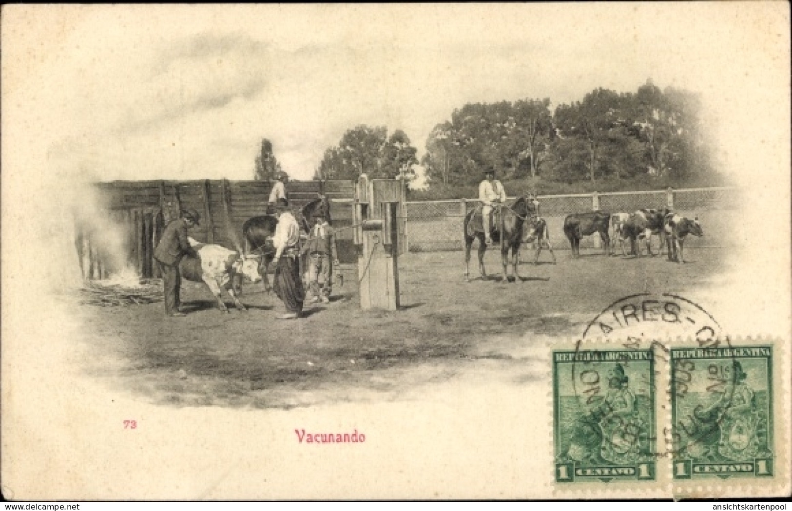 CPA Argentinien, Vacunando