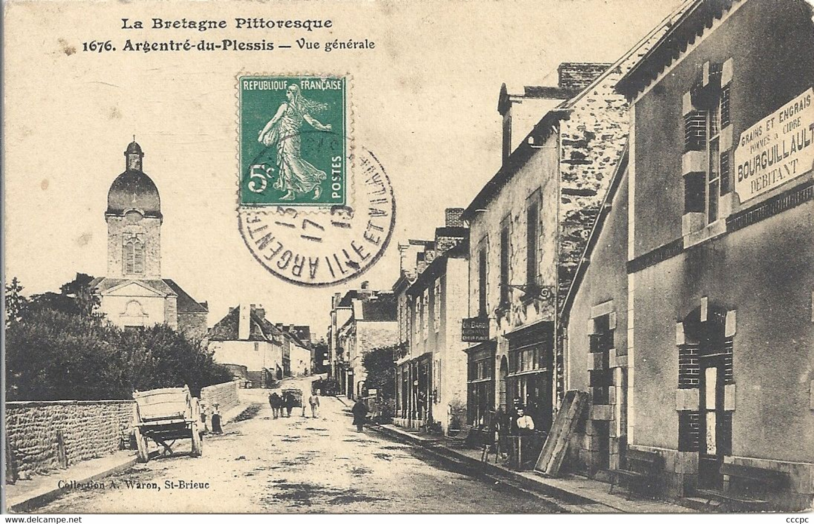 CPA Argentré-du-Plessis vue générale