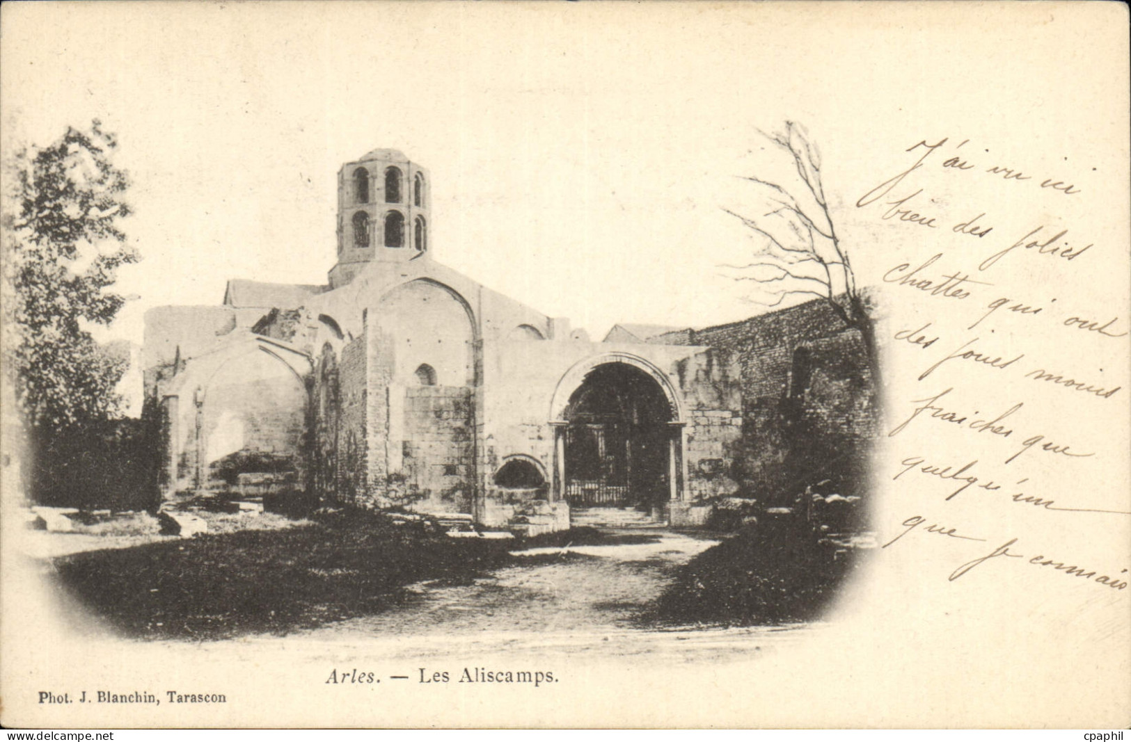 CPA Arles Les Aliscamps