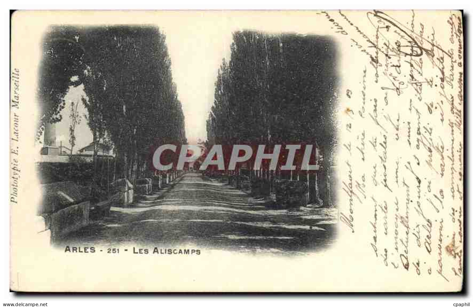 CPA Arles Les Aliscamps