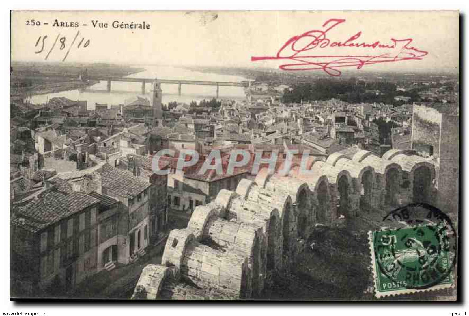 CPA Arles Vue generale