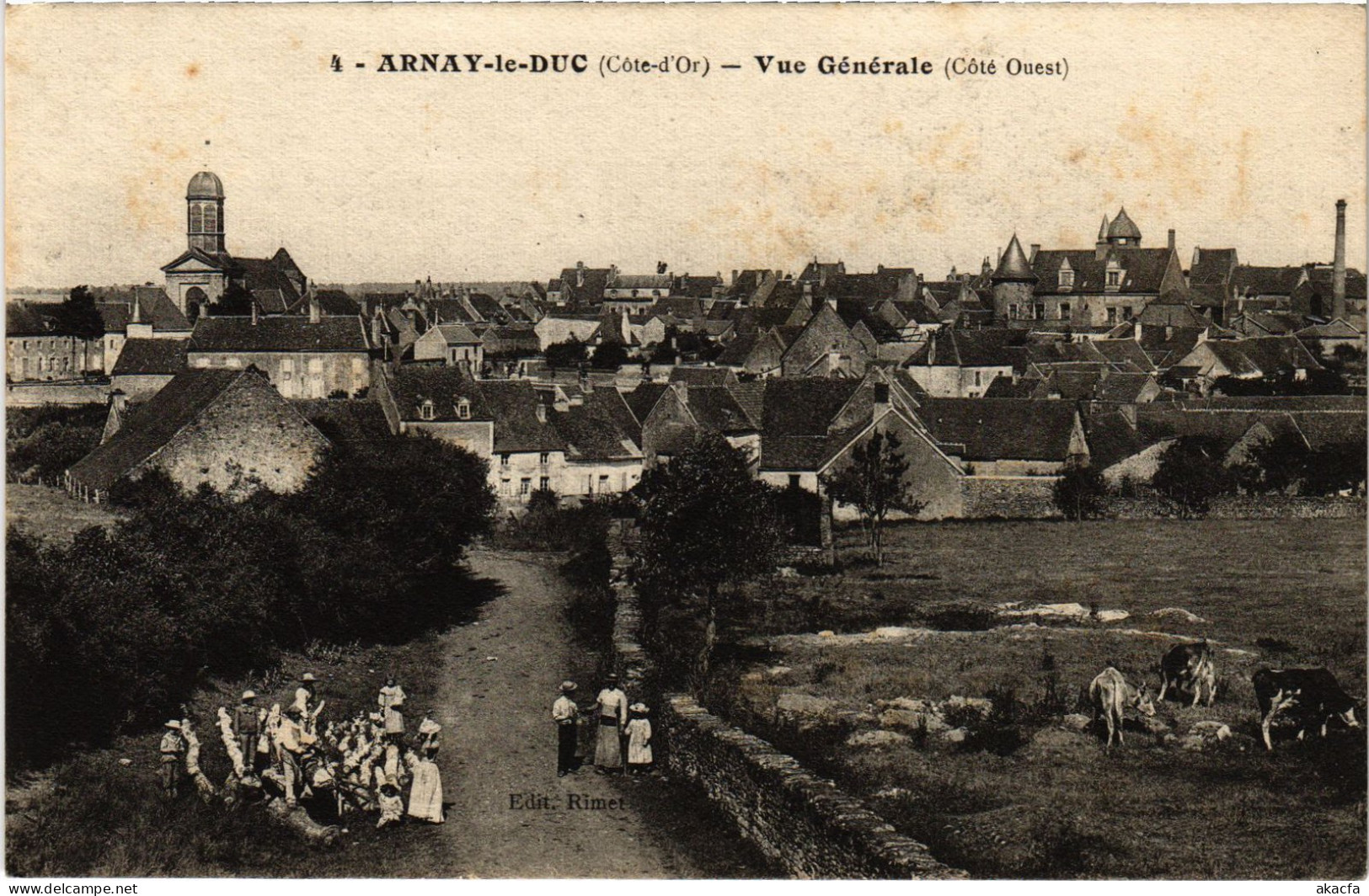 CPA Arnay-le-Duc Vue Generale FRANCE (1375448)