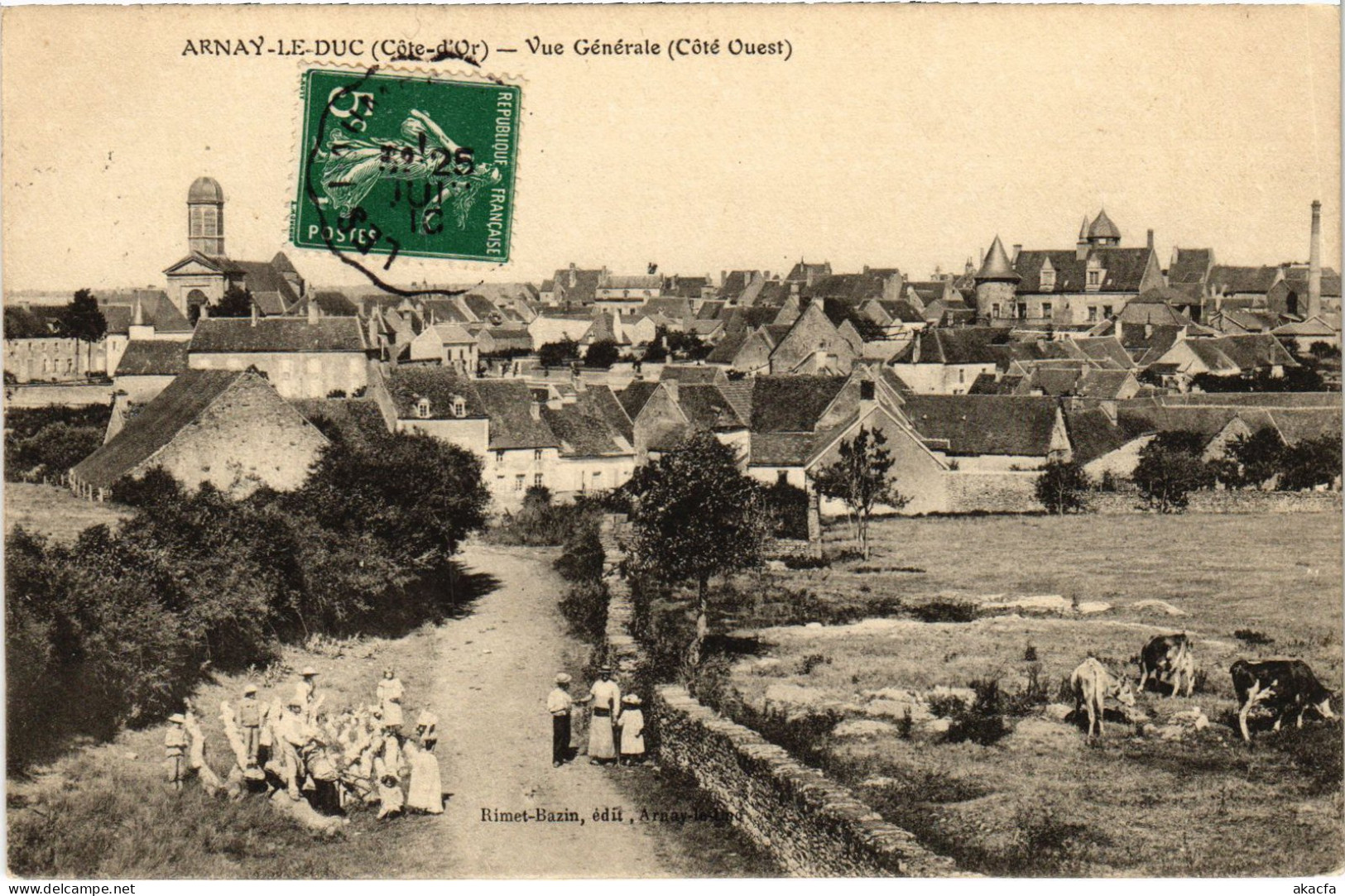 CPA Arnay-le-Duc Vue Generale FRANCE (1375460)