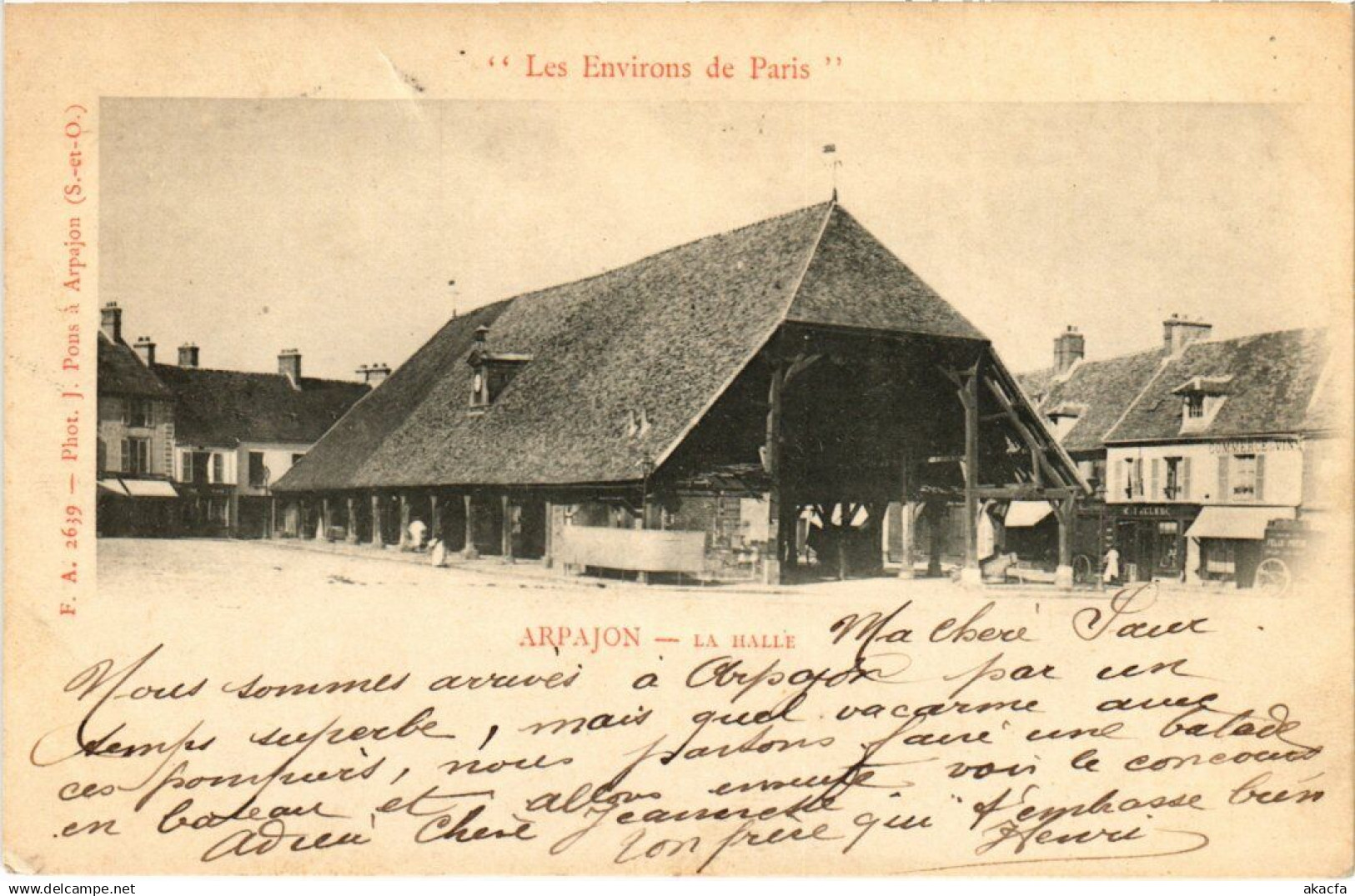 CPA Arpajon La Halle (1360002)