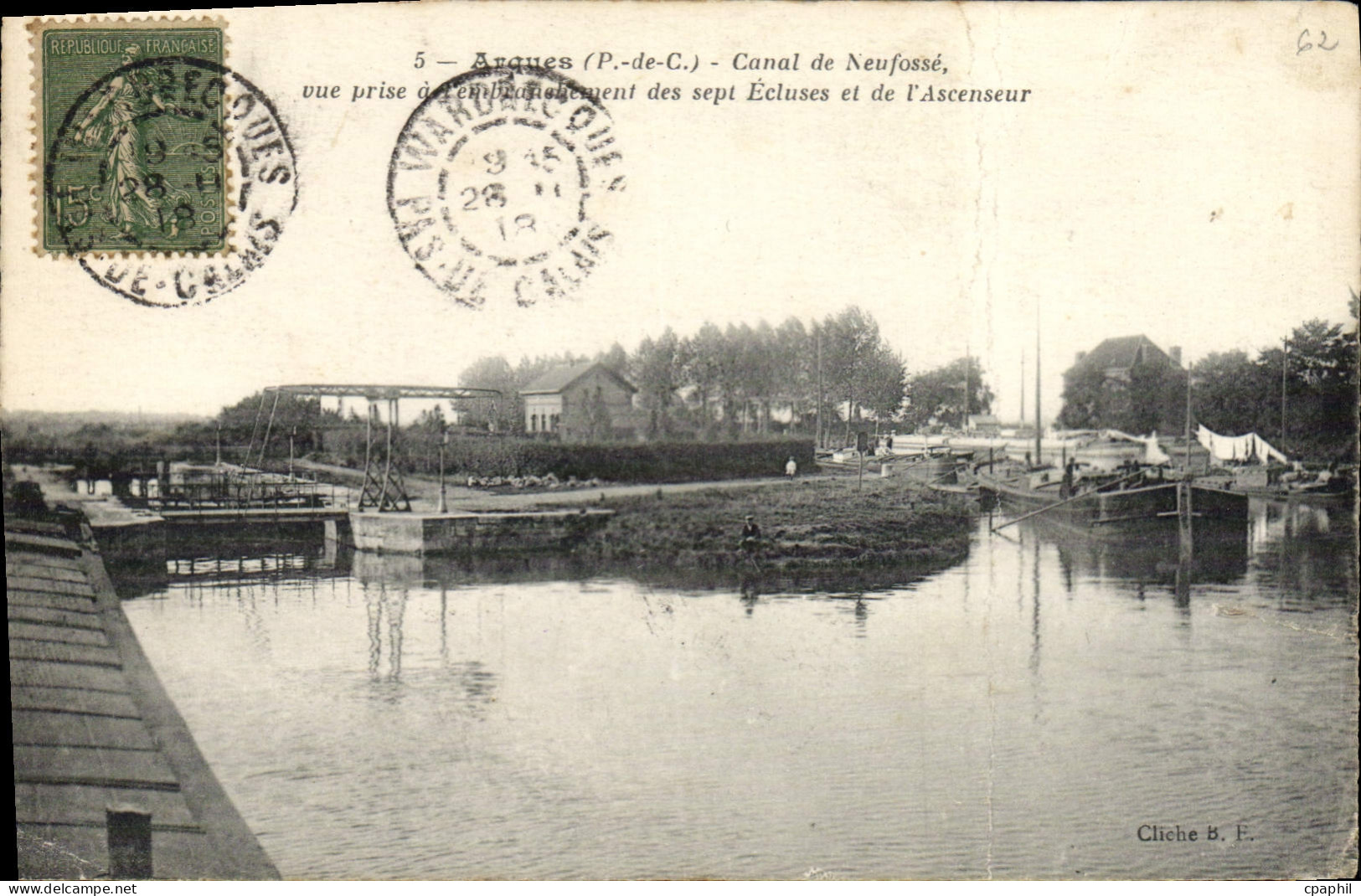 CPA Arques Canal De Neufosse