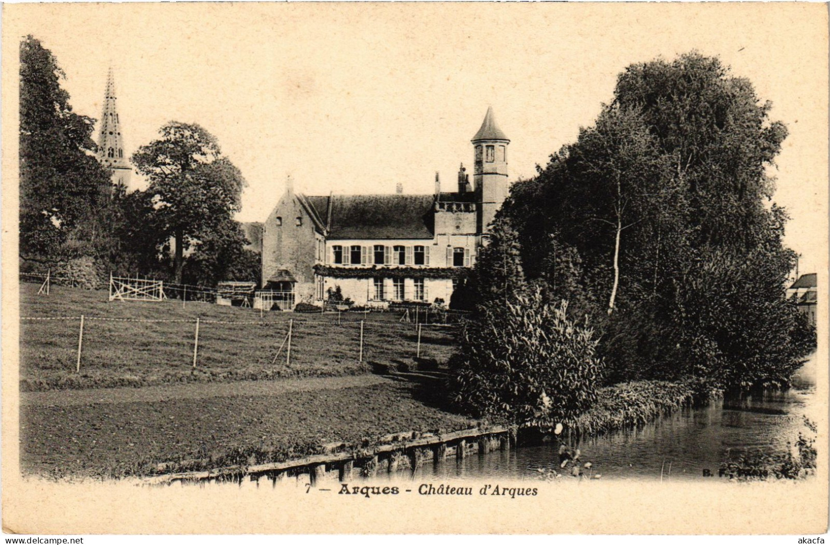 CPA Arques chateau d'Arques (1278259)
