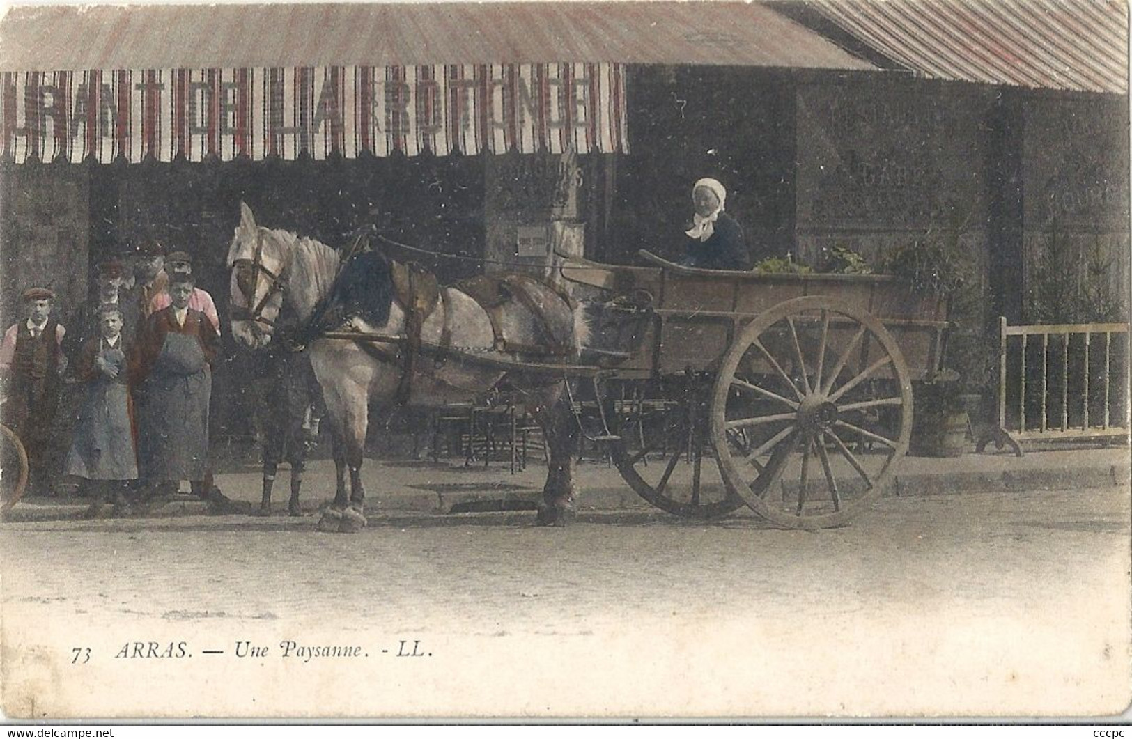 CPA Arras Une Paysanne
