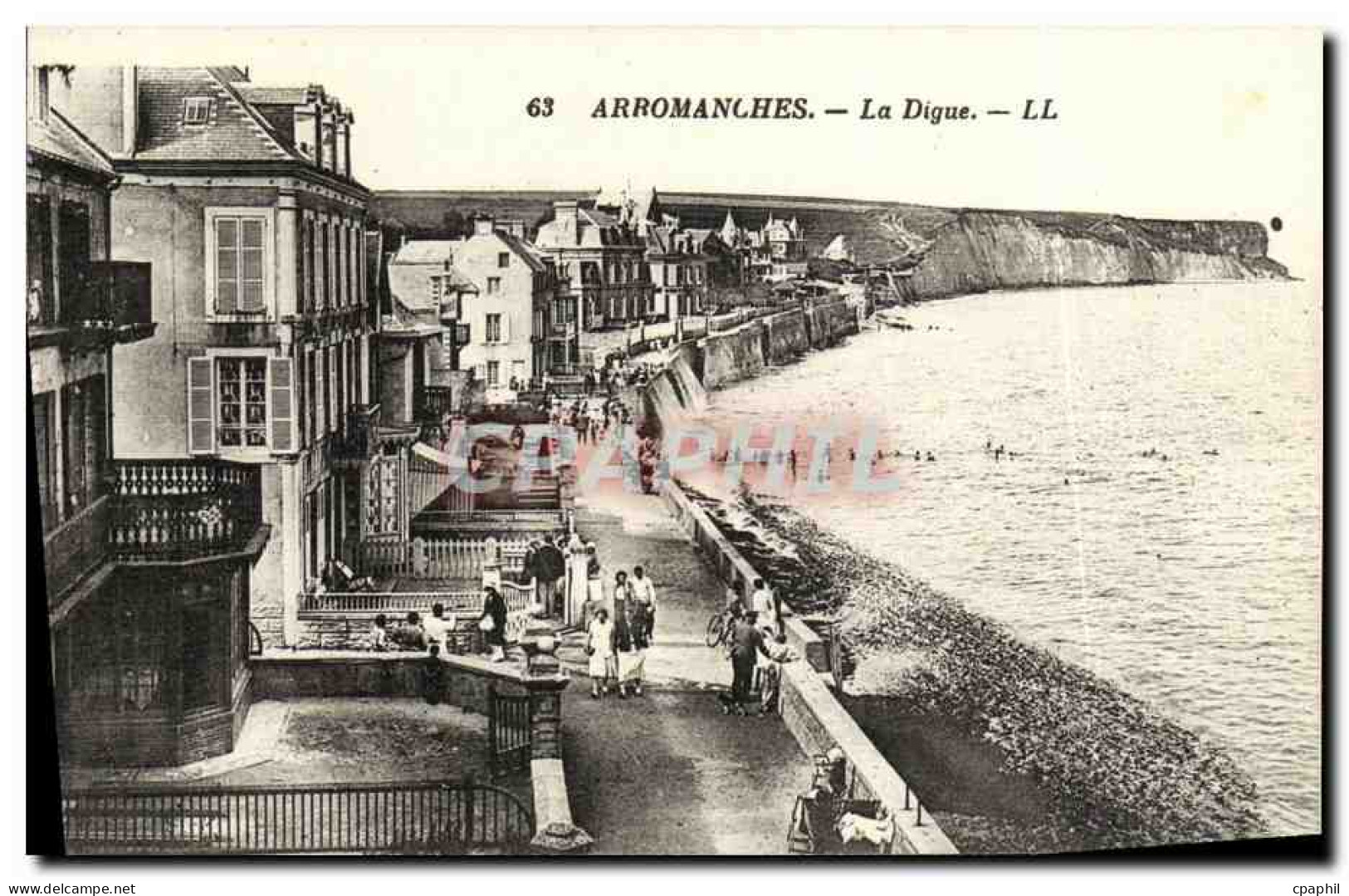 CPA Arromanches La Digue