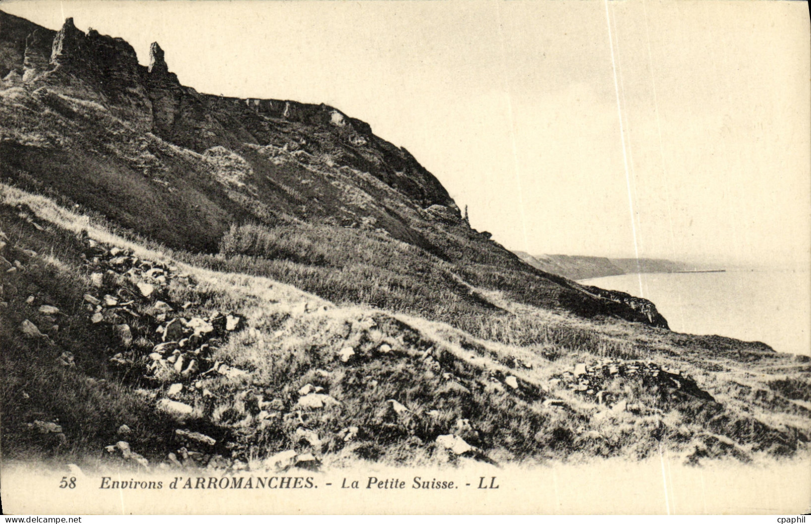 CPA Arromanches La Petite Suisse
