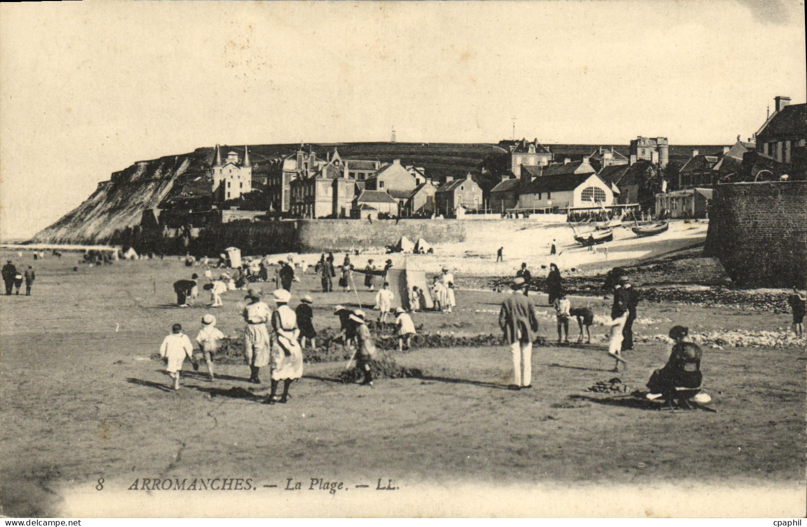 CPA Arromanches La Plage