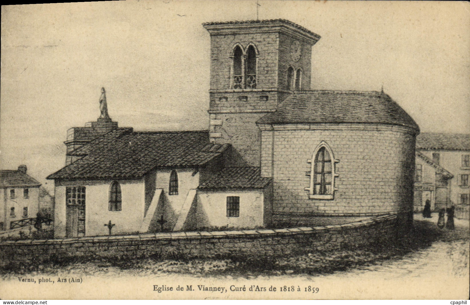 CPA Ars Eglise