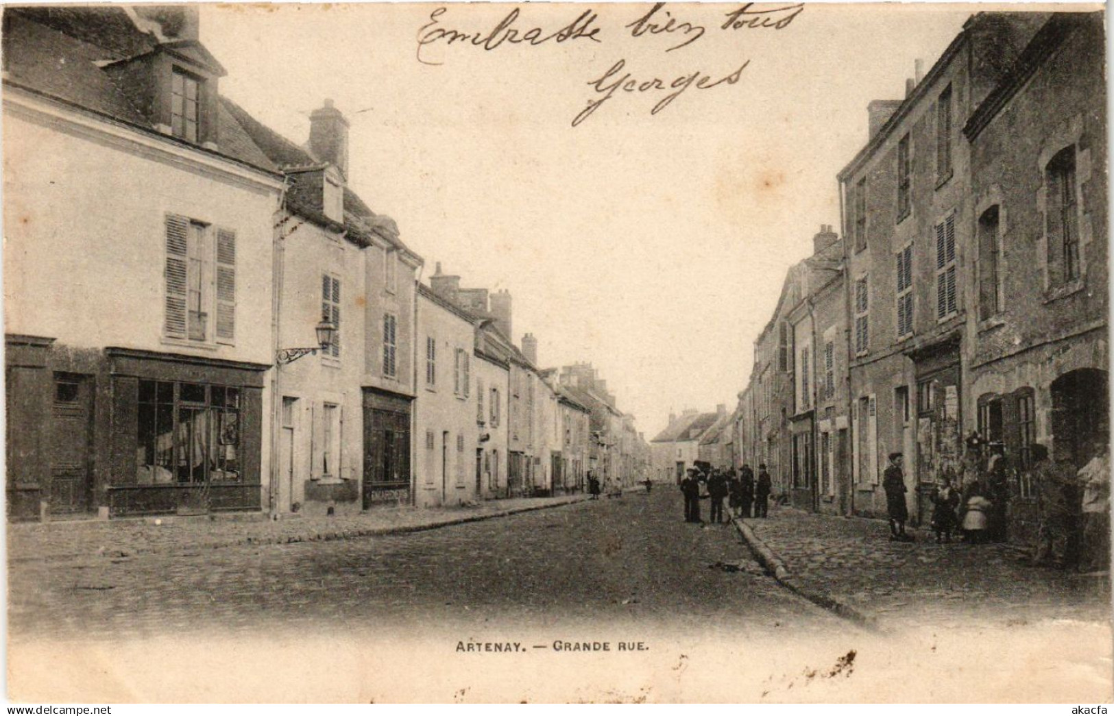 CPA ARTENAY - Grande Rue (632490)