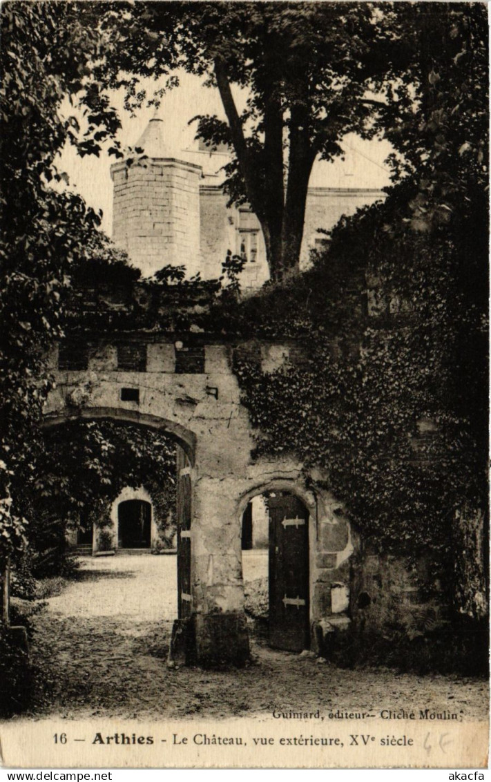 CPA Arthies - La Chateau (380214)