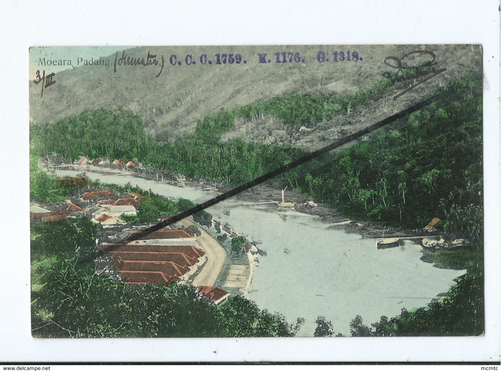 CPA -  Asie -Indonésie -  Moera Padang