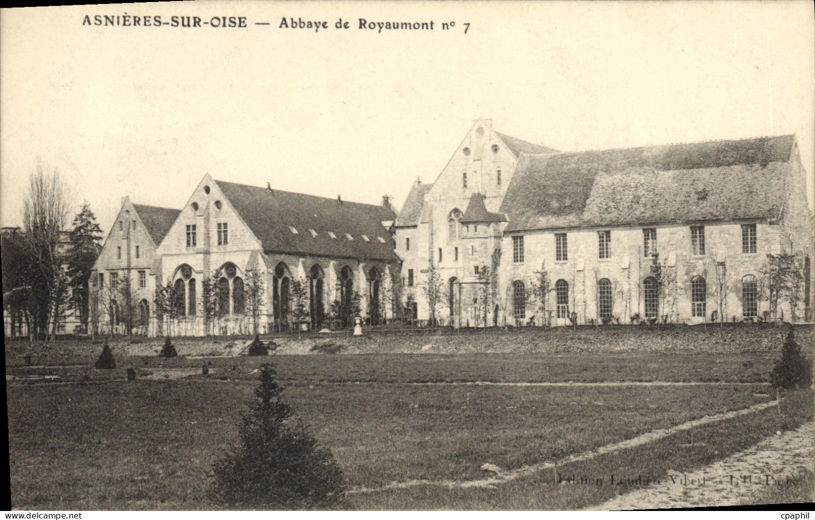 CPA Asnieres sur Oise Abbaye de Royaumont