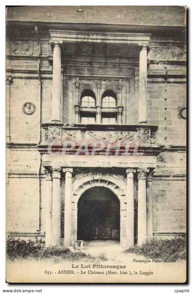CPA Assier Le Chateau La loggia