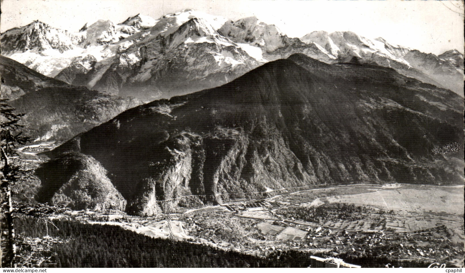 CPA Assy Passy La Chaine du Mont Blanc