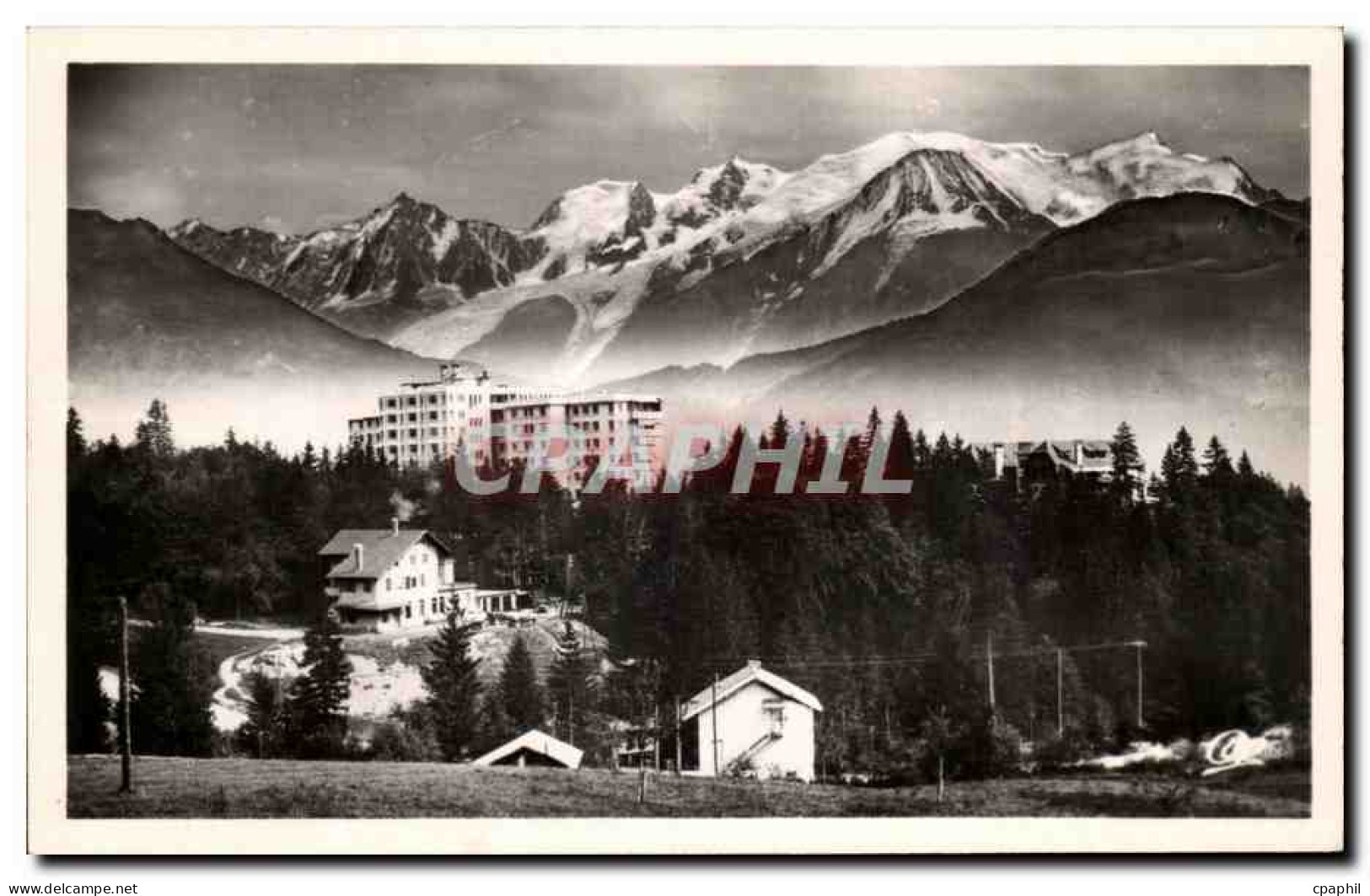 CPA Assy Passy Sancellemoz Et le Mont Blanc