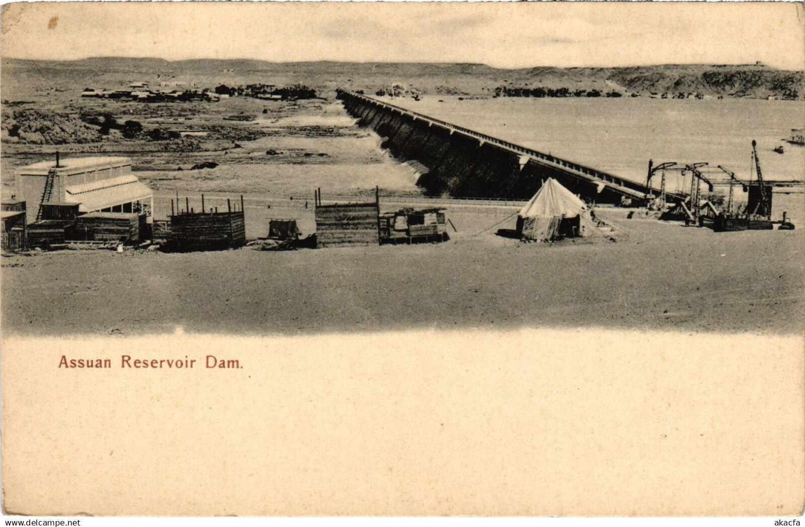 CPA ASWAN ASSUAN - Reservoir Dam EGYPT (1324406)