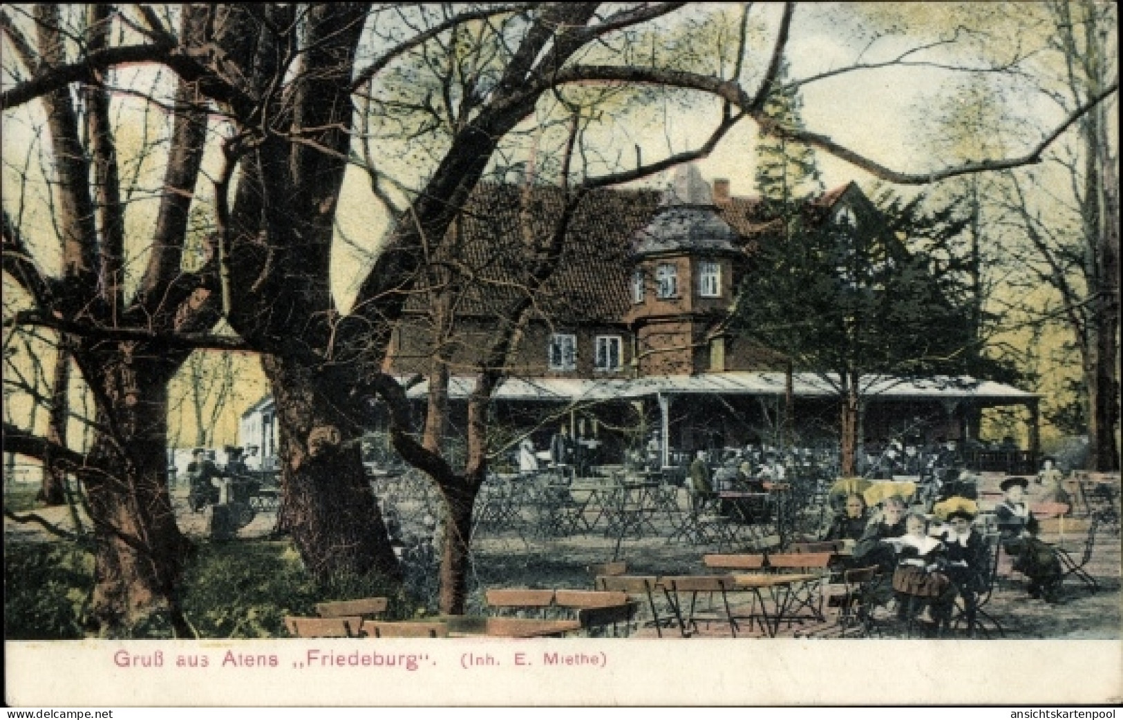 CPA Atens Nordenham im Oldenburger Land, Gastwirtschaft Friedeburg