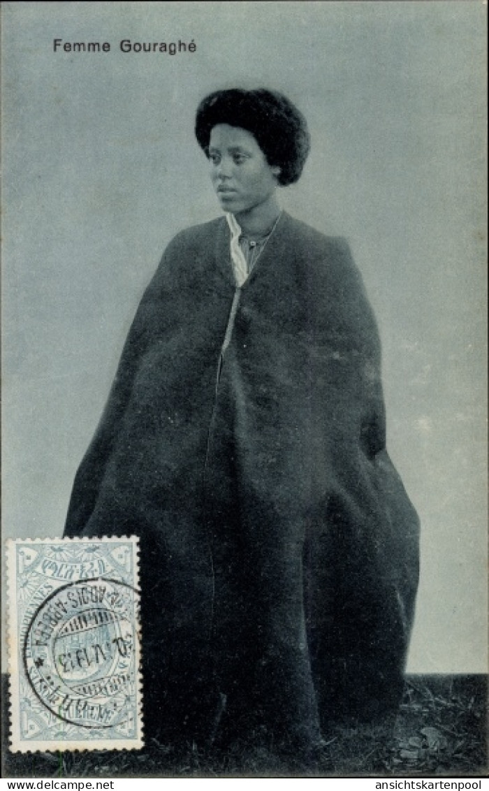 CPA Äthiopien, Femme Gouraghé