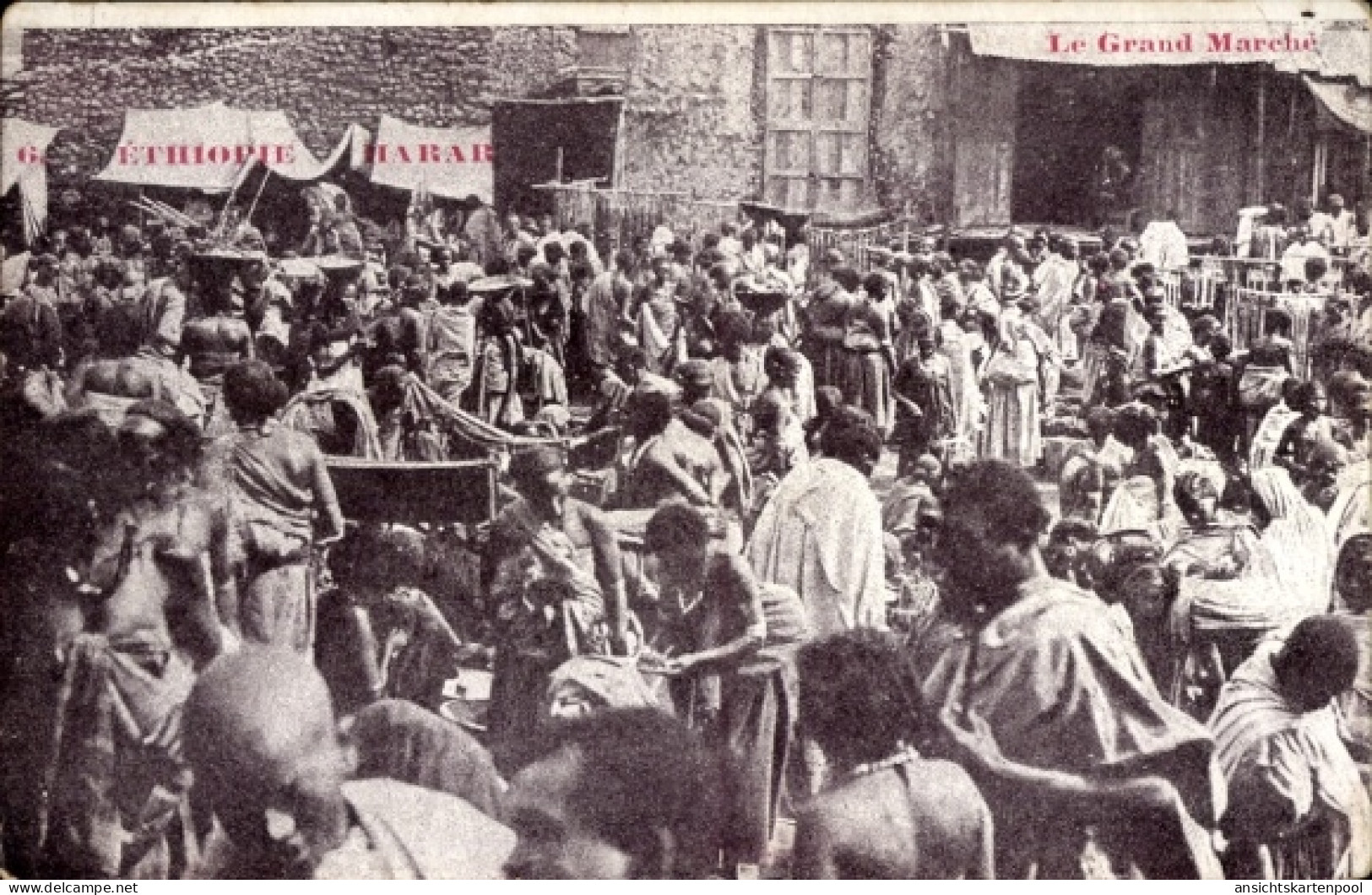 CPA Äthiopien, Grand Marche