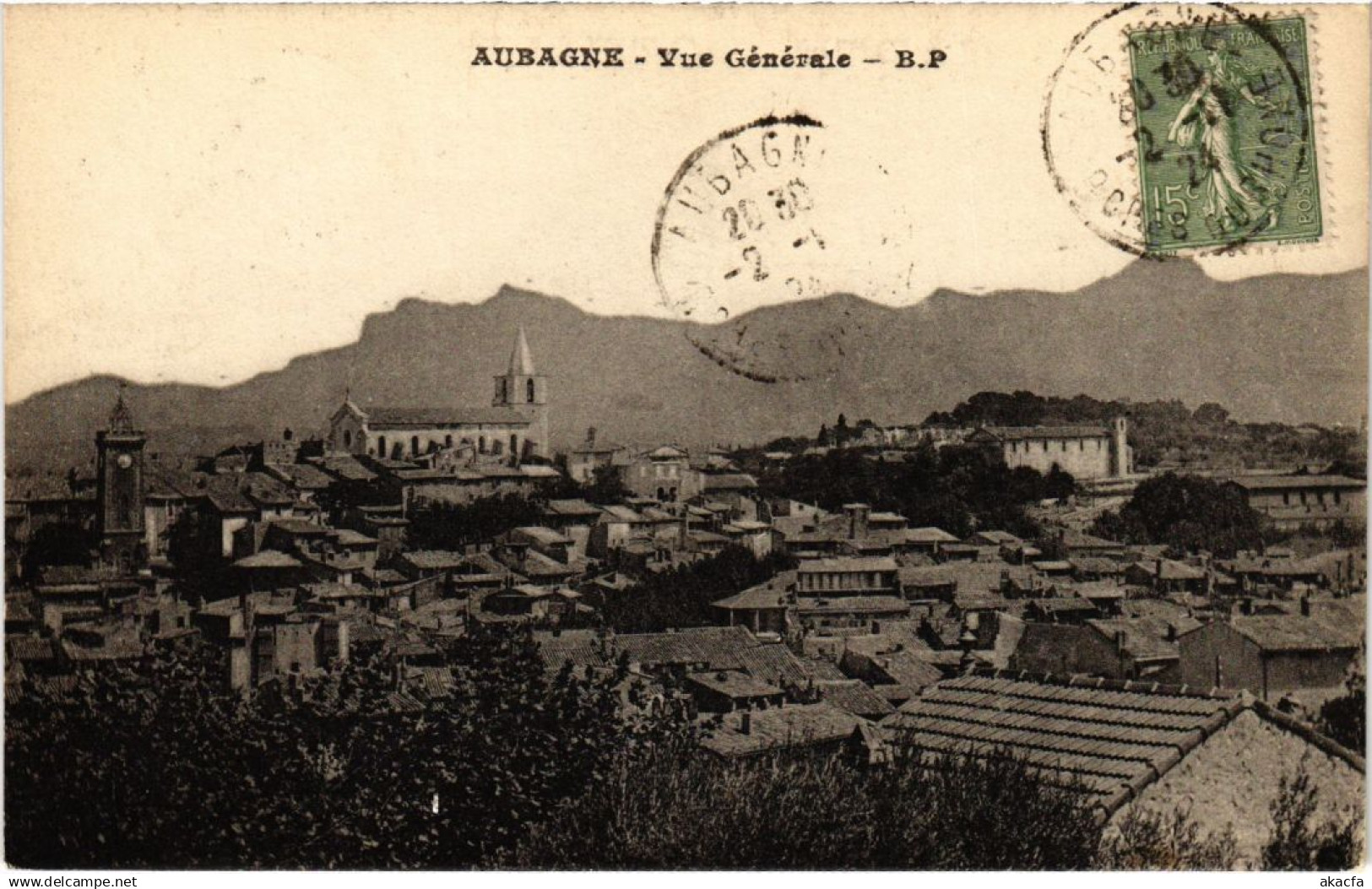 CPA AUBAGNE Vue Generale (1290688)