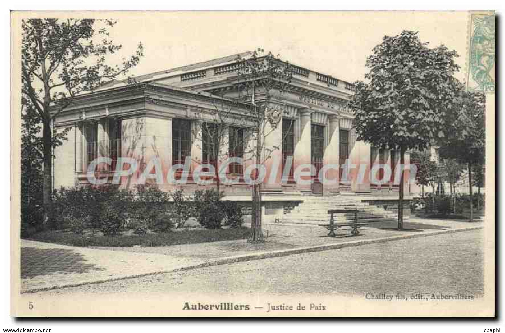 CPA Aubervilliers Justice De Paix