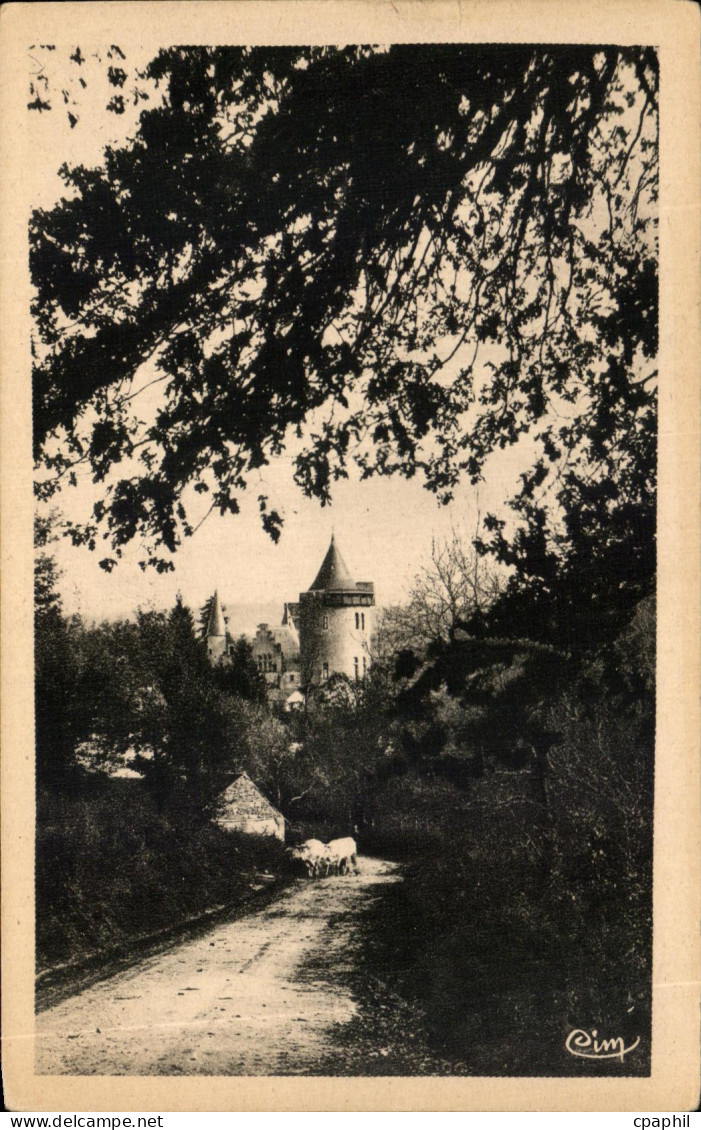 CPA Aubusson Chateau de Fot