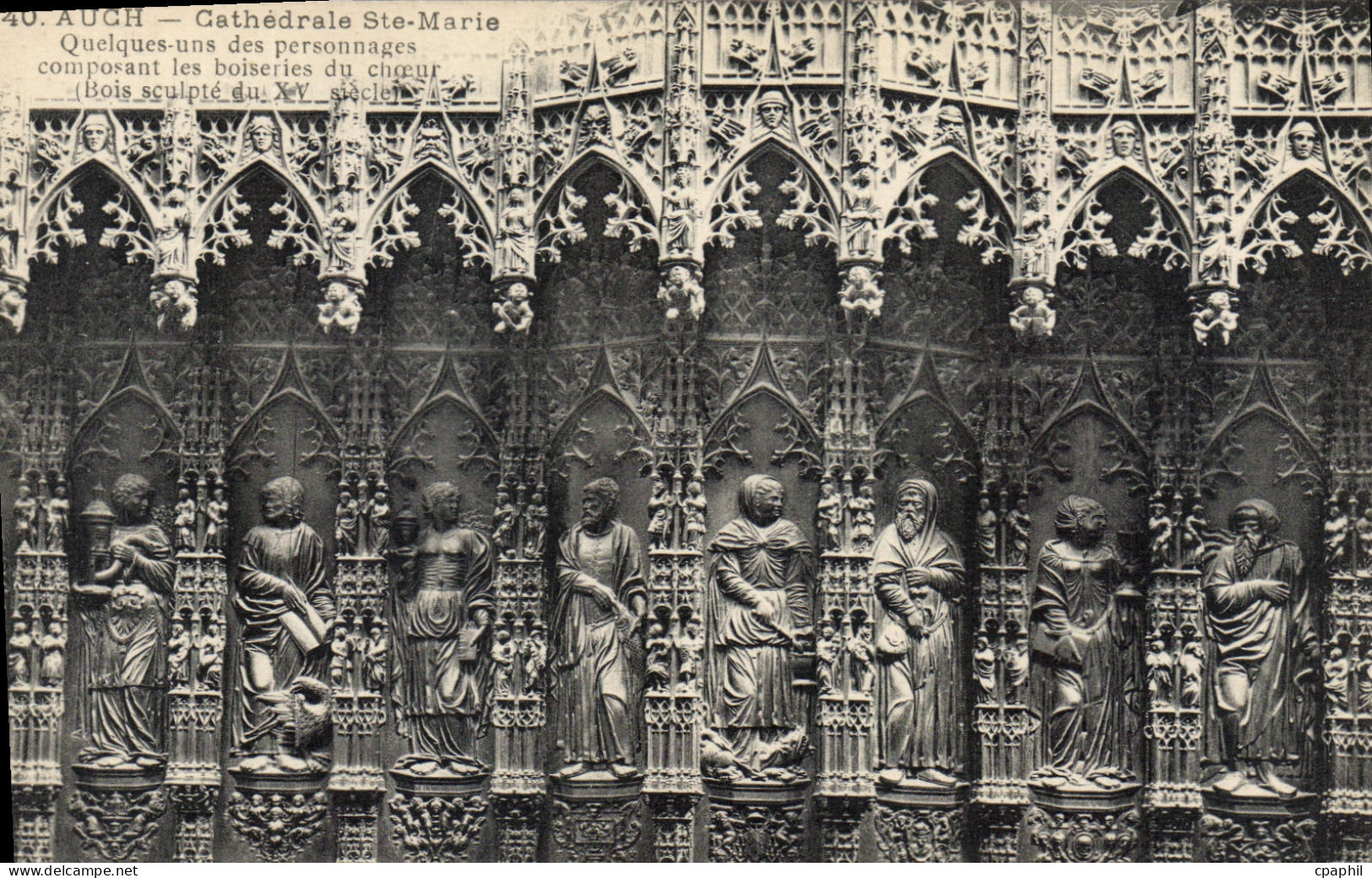 CPA Auch Cathedrale Ste Marie