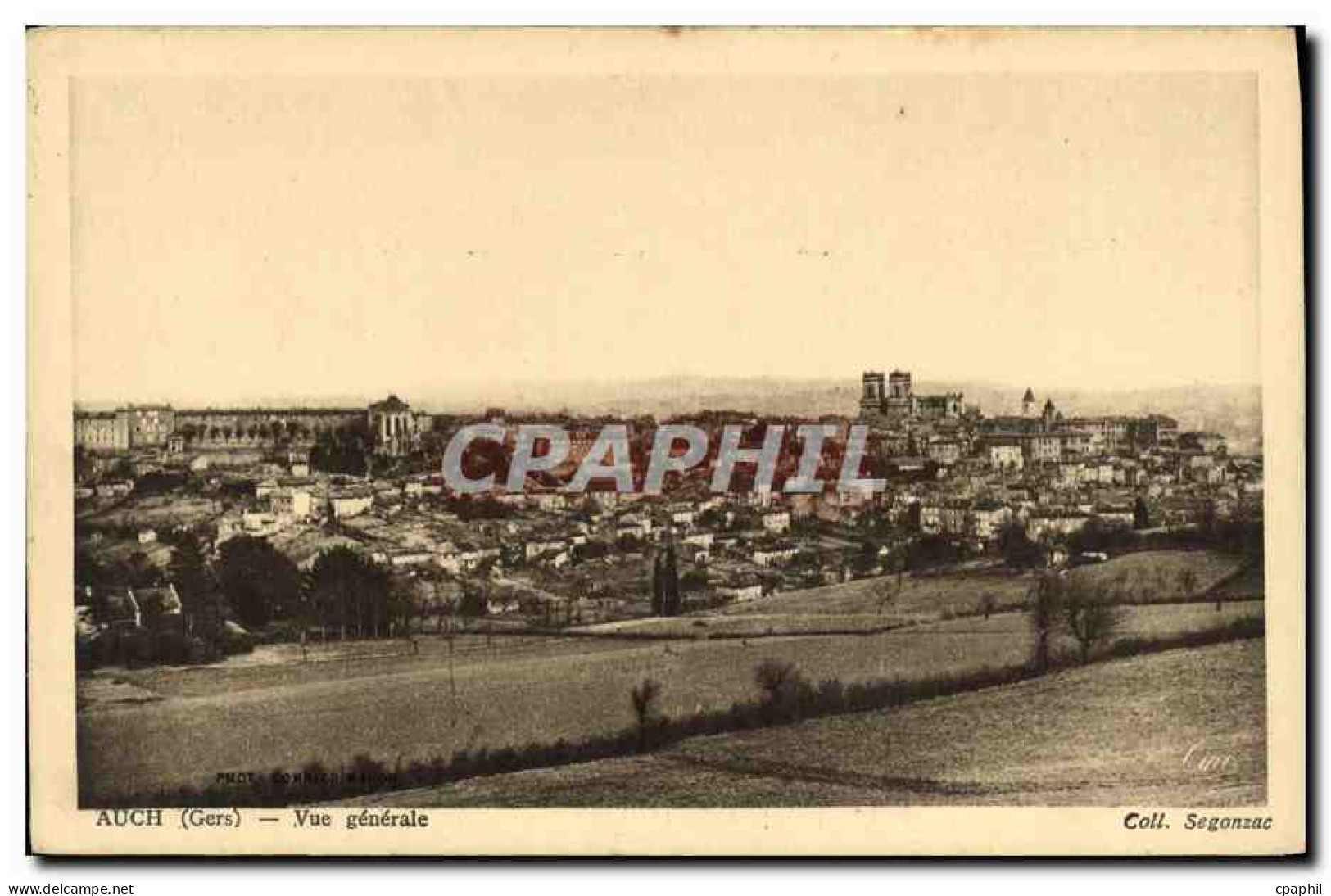 CPA Auch Vue Generale