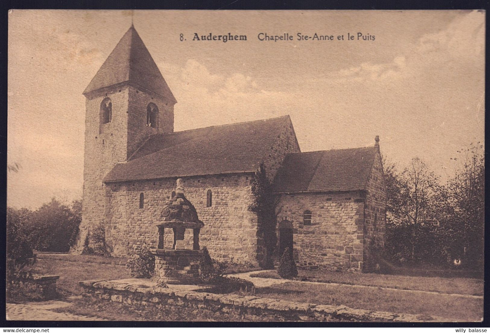 +++ CPA - AUDERGHEM - OUDERGEM - Chapelle Ste Anne et le Puits  //