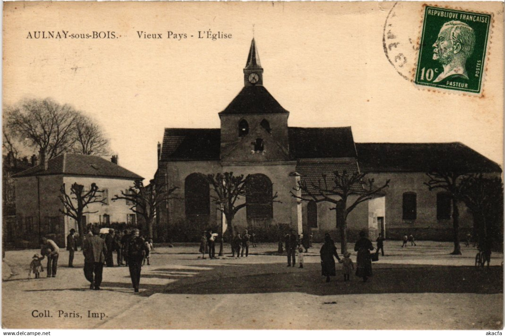 CPA Aulnay Eglise (1360892)