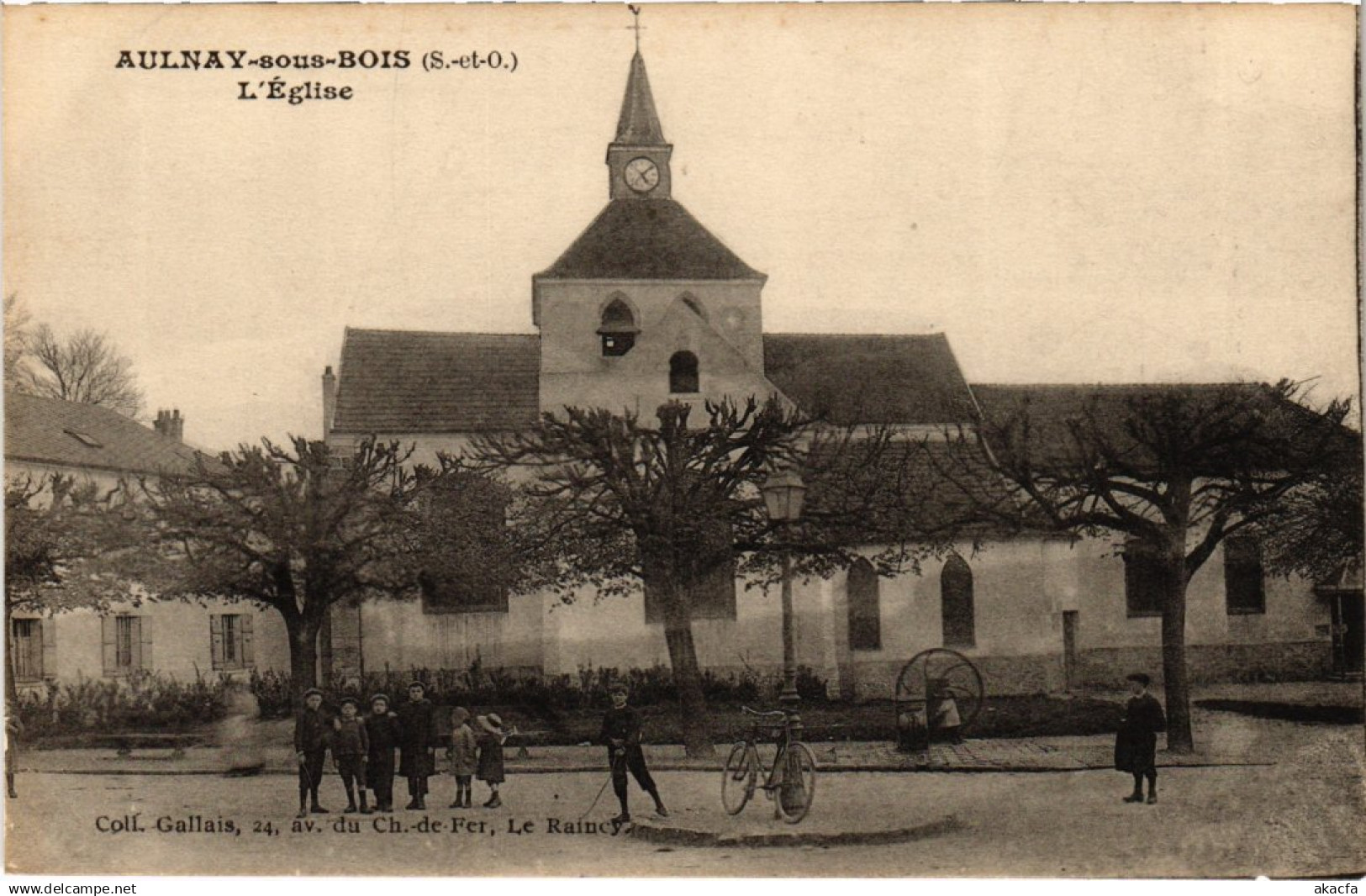 CPA Aulnay Eglise (1360895)