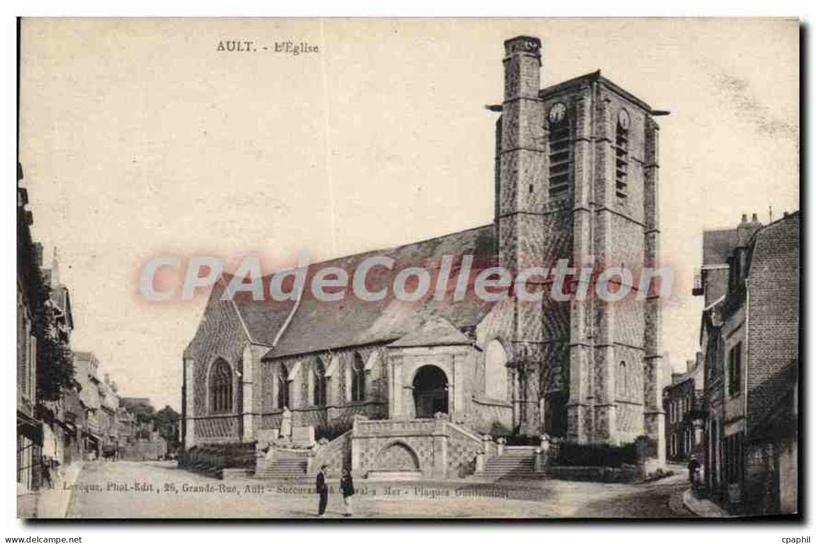 CPA Ault I'Eglise