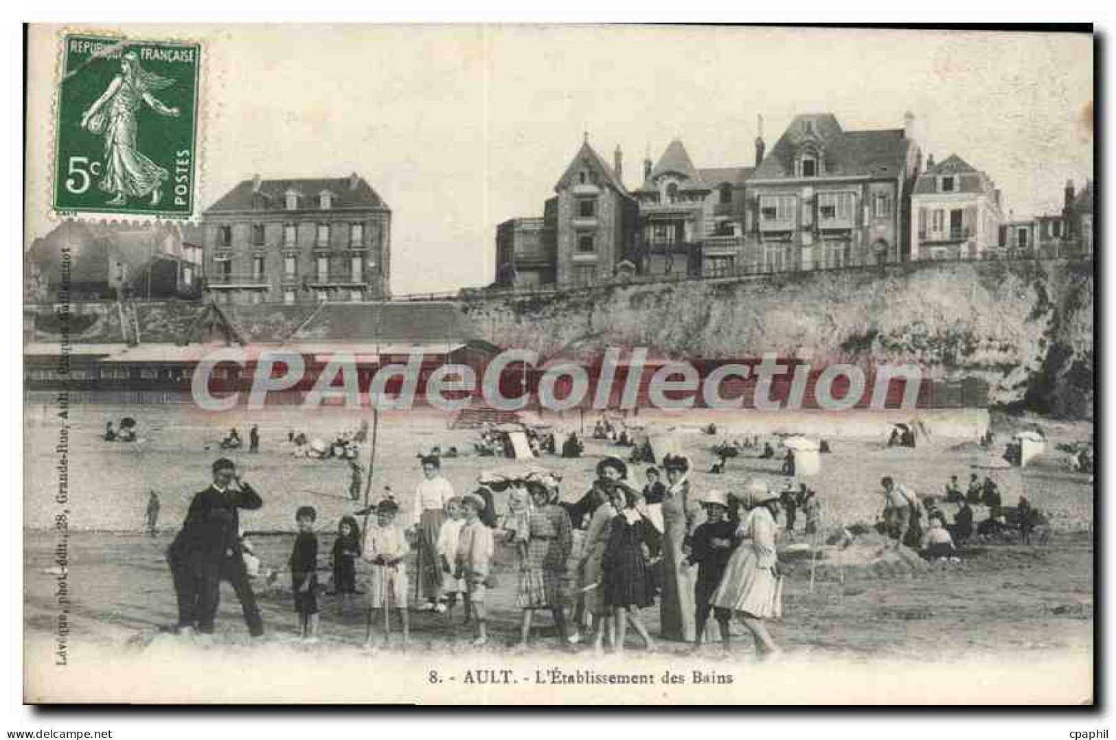 CPA Ault L'Etablissement Des Bains