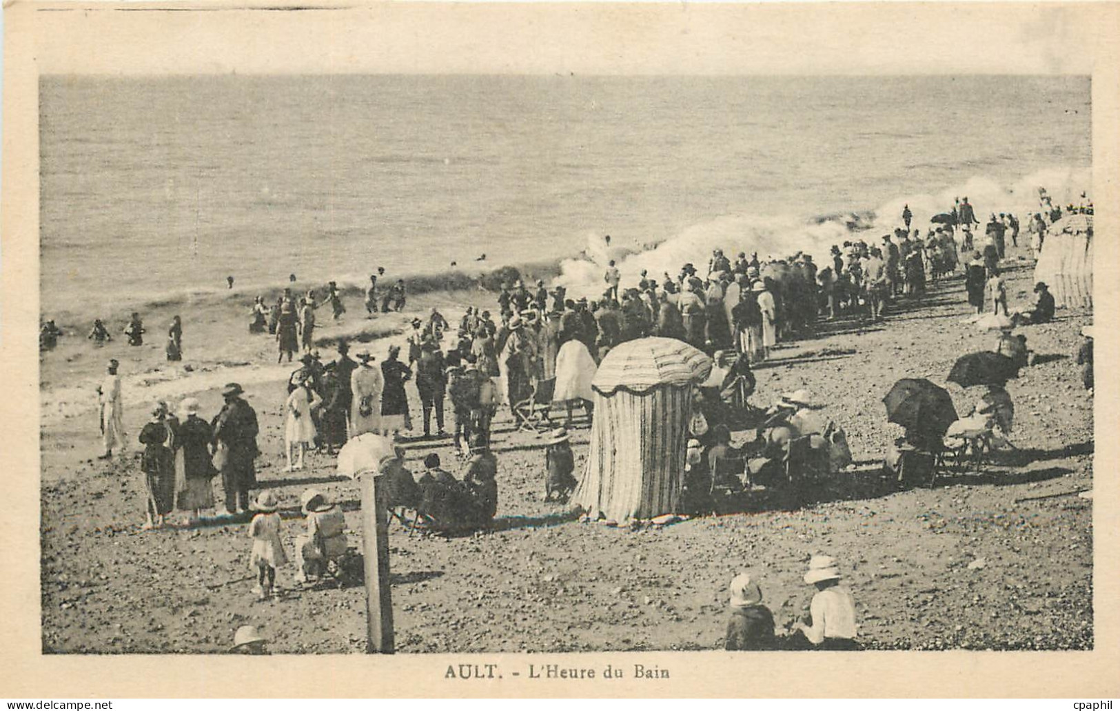 CPA Ault - L'heure du Bain