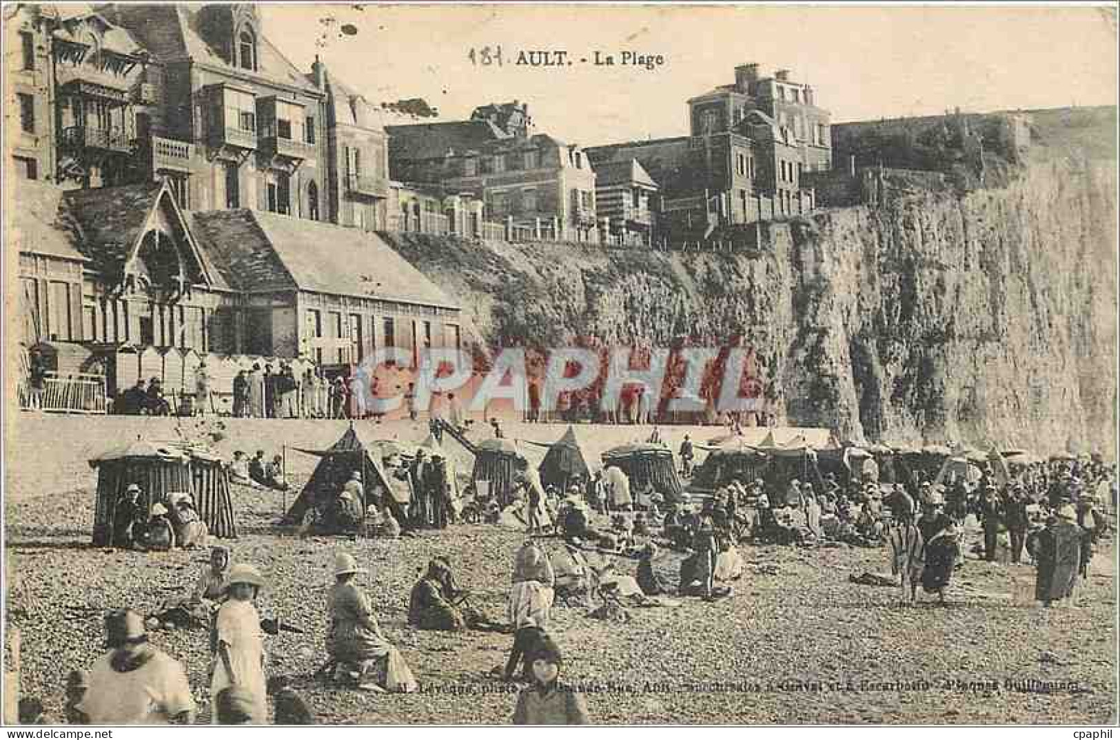 CPA Ault La Plage