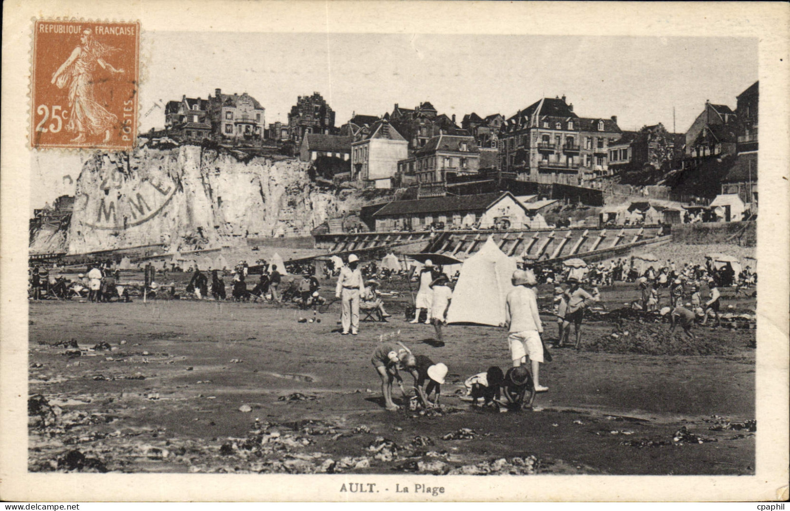 CPA Ault La Plage