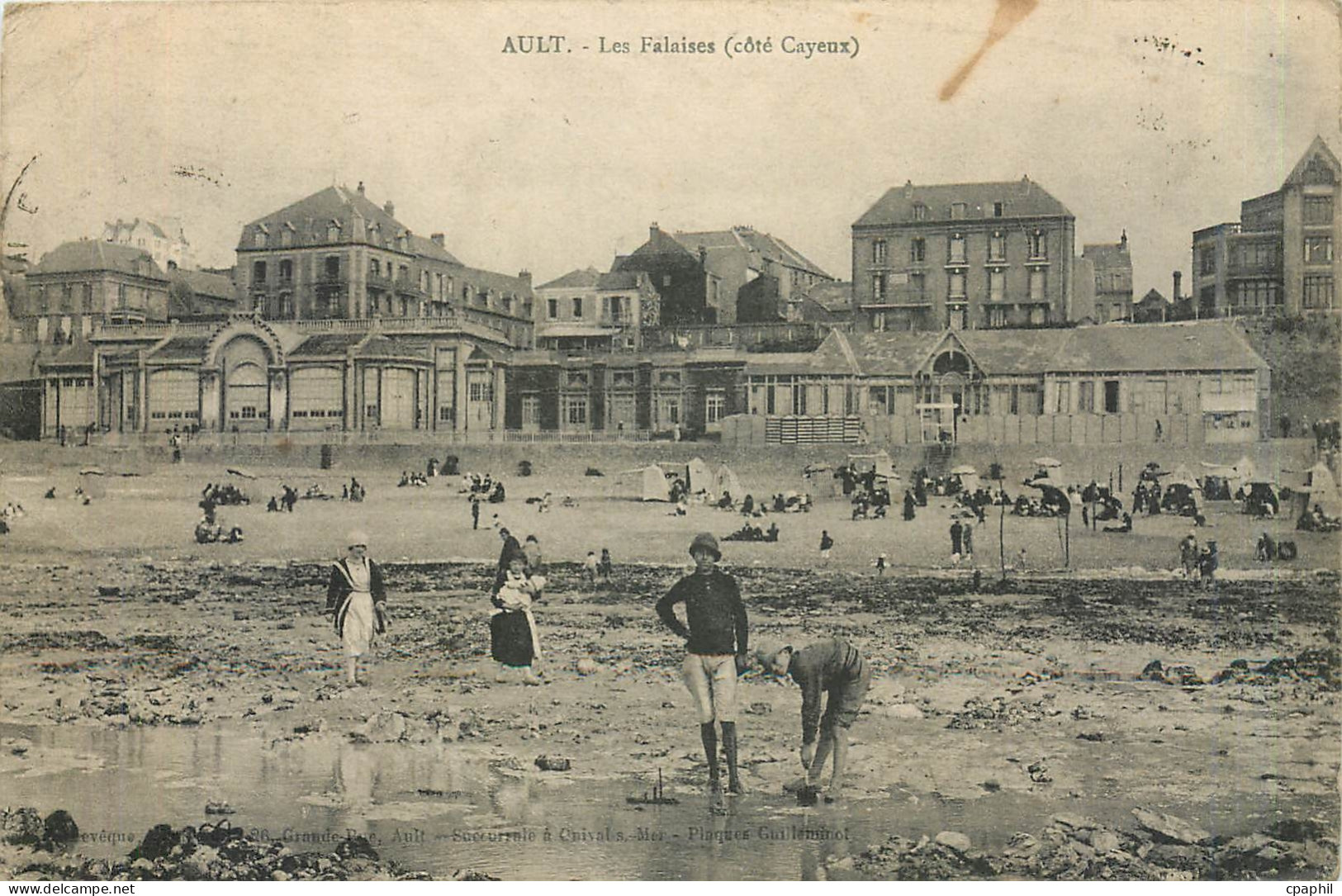 CPA Ault - Les Falaises cote Cayeux