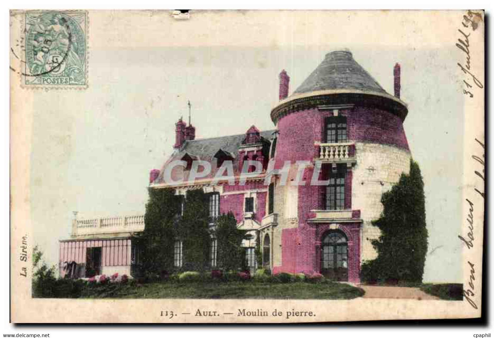 CPA Ault Moulin de pierre